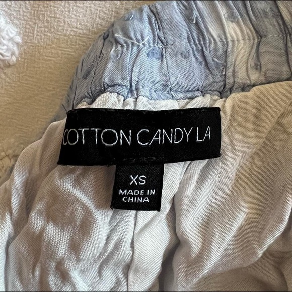 Cotton Candy LA blue tie dye short/skirt - Picture 3 of 3